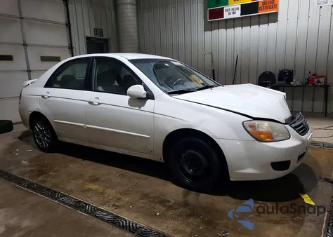 2008 Kia Spectra Ex z USA, uszkodzony, nr VIN KNAFE122285558654
